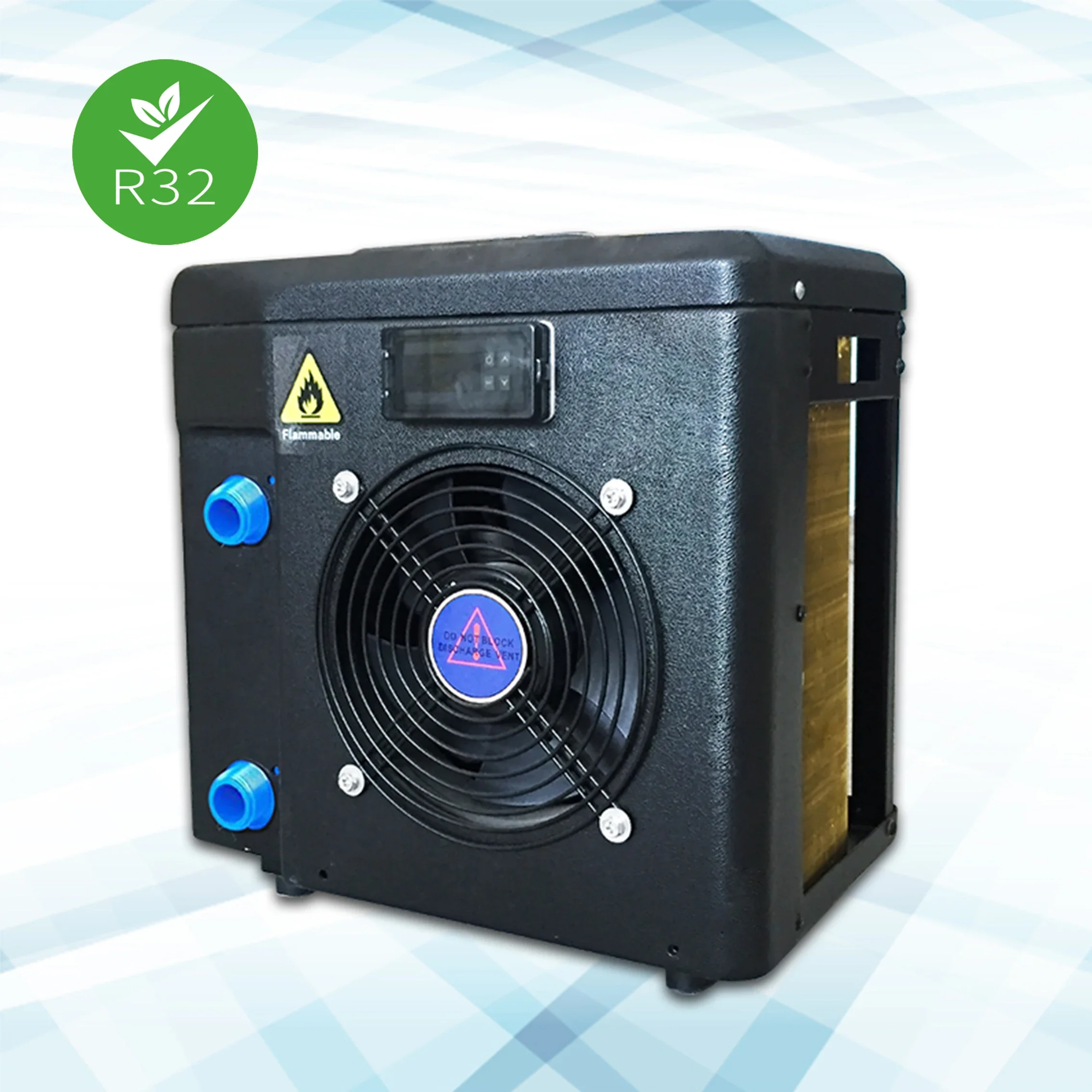 Power World Air Source Portable Aboveground Mini Spa Pool Heater Swimming Pool Heat Pump
