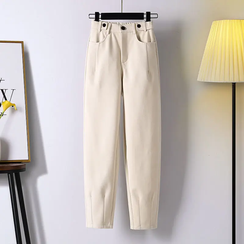 Autumn and Winter Women 2022 South Korea's New Fashion Vest Knitted Top Casual Pants Three Piece Elegant Women's Pants Set