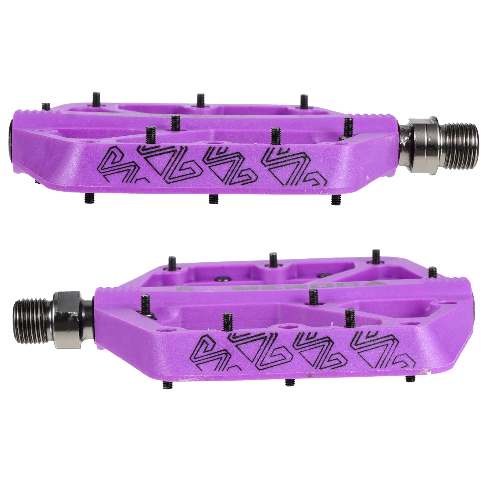 

Bike Accessory Bicycle Pedal Anti-Skid Pedals Flat Accessories Road Steel Shaft