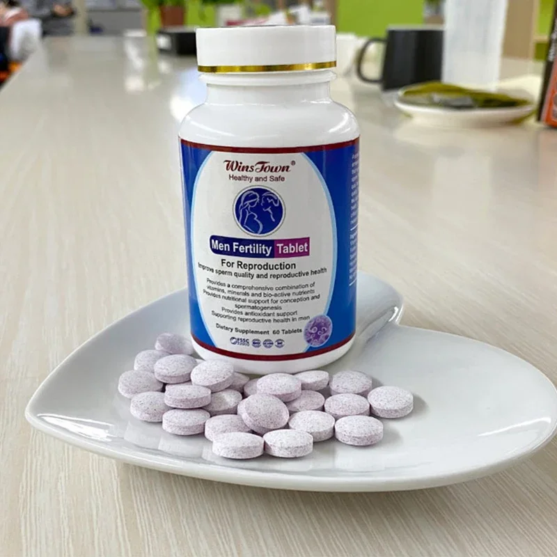 2 Bottle men fertility tablets women's health fertility tablets promoting males hormone balance tablets woman fertility tablets