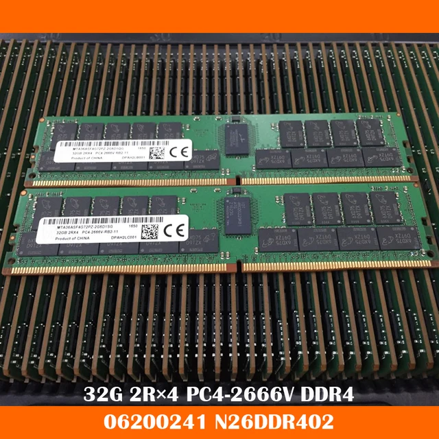 32GB DDR4 Server Memory: