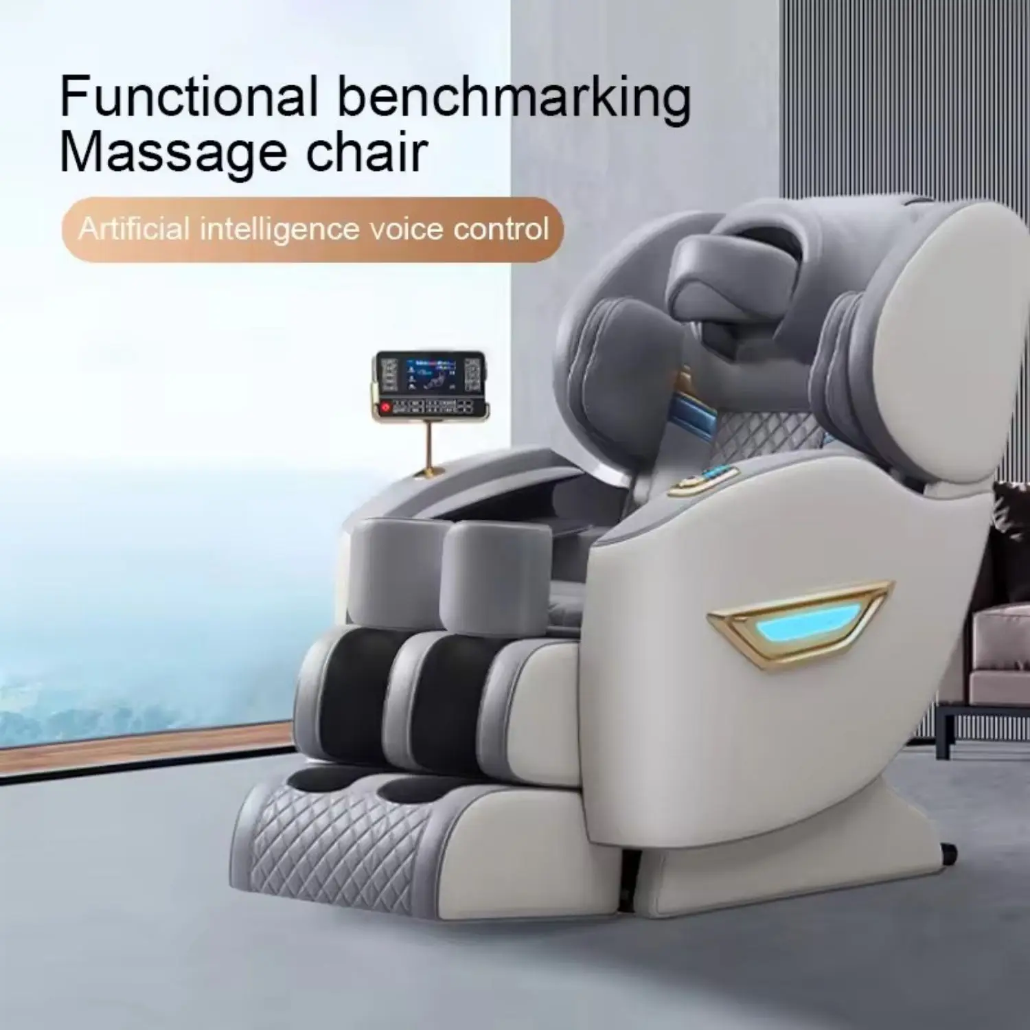 mansage chair full body with airbag Massage with U-shaped Headrest Zero gravty Shiatsu Kneading massage sofa chair for home 2