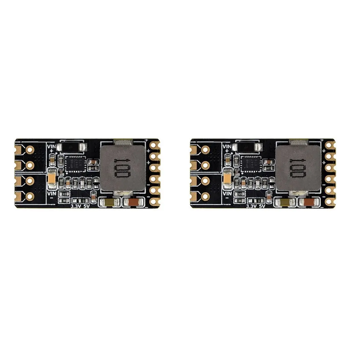 AT21-2X Waveshare DC-DC 미니 벅 모듈 5-36V 입력 5V/3.3V 4A 전압 출력 스텝다운 미니 전압 모듈, 용접되지 않음