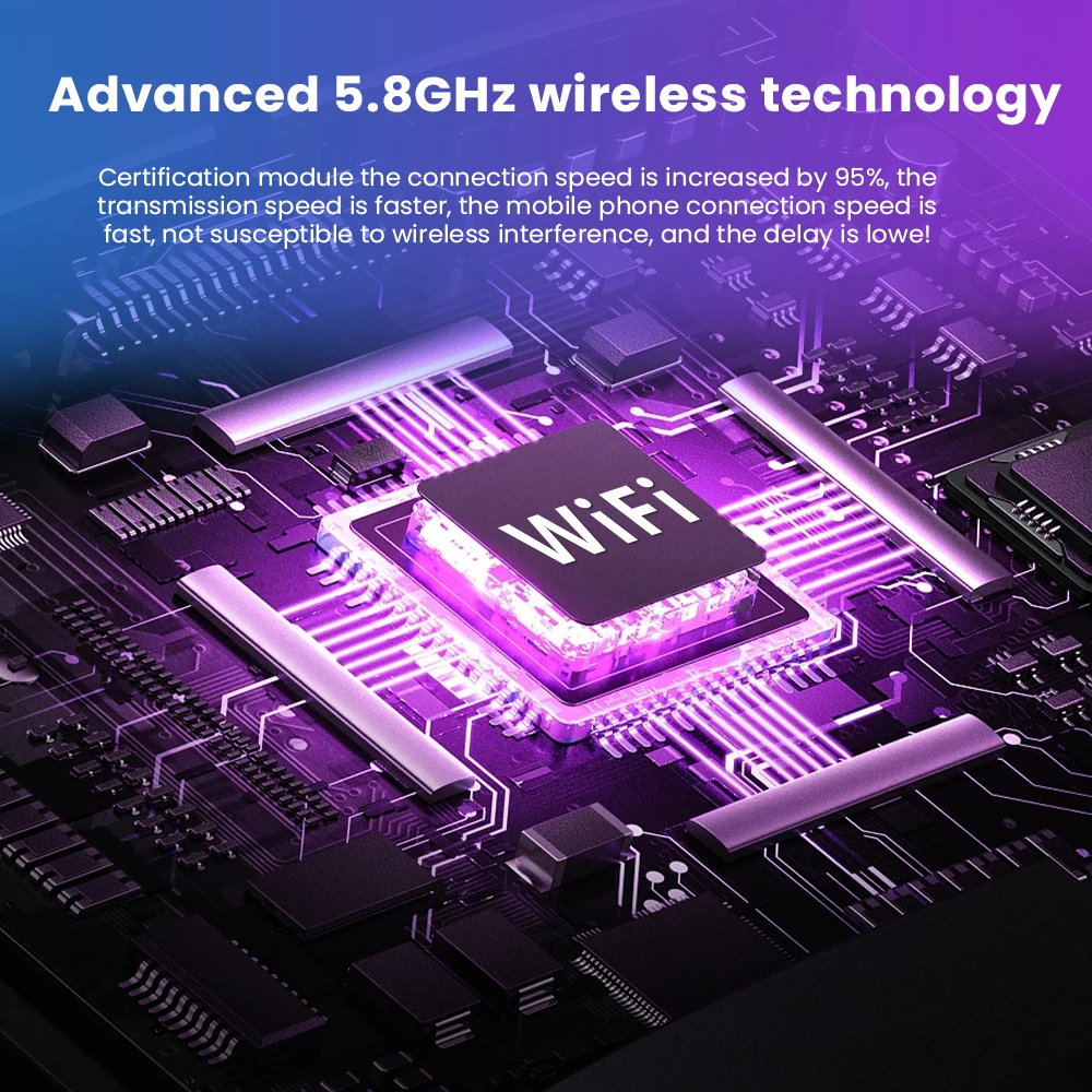 Adaptador CarPlay inalámbrico 2 en 1, Android Auto AI, caja inteligente, sistema inteligente para coche, adecuado para VW, Toyota, Nissan, Honda, Kia, Opel MG - Imagen 6