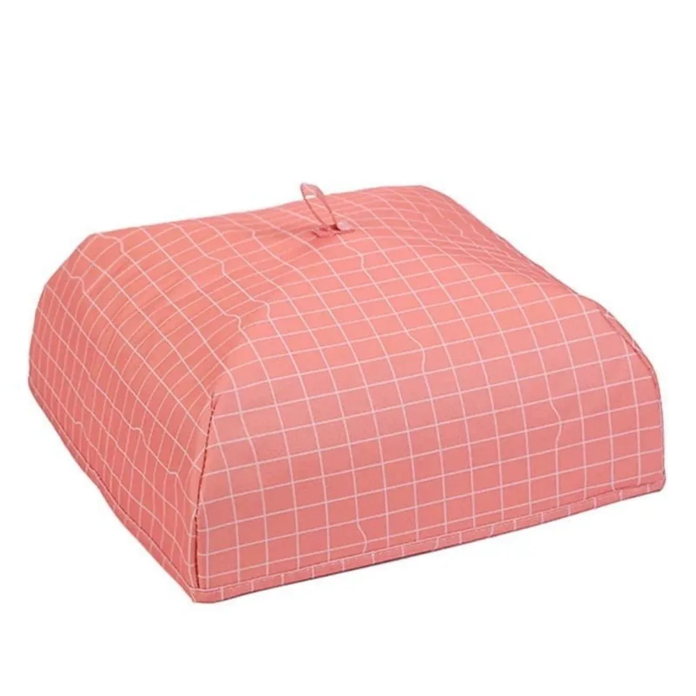 Foldable Kitchen Gadgets Food Cover Aluminum Foil Dust-proof Dining Table Cover Food Insulation