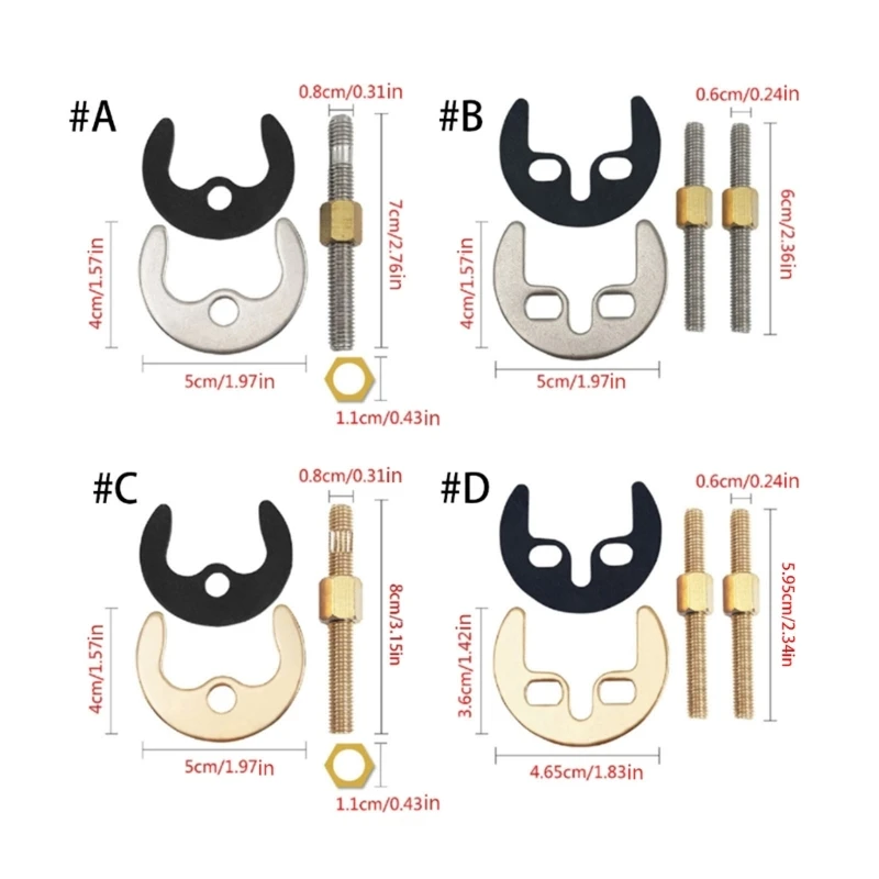 Faucet Mounting Nut and Washer Faucet Lock Mounting Fittings Fixing Tool for Kitchen Basin Tap Easy to Install
