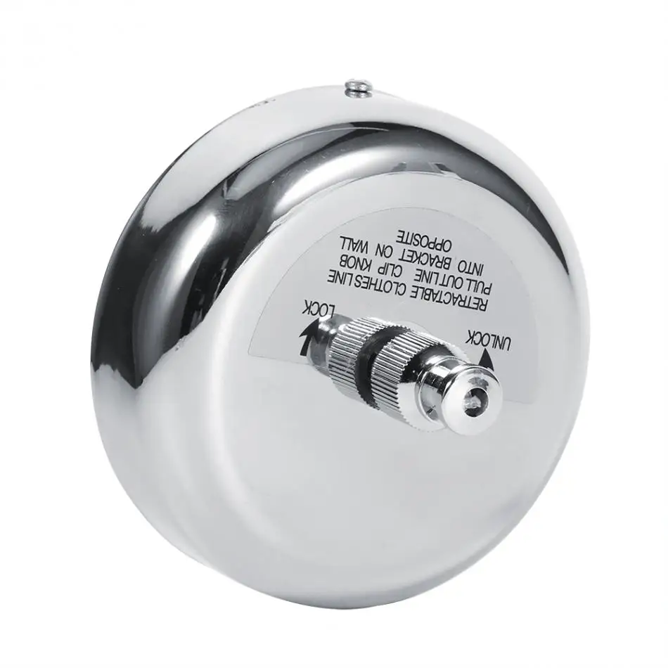 Portable Stainless Steel Retractable Clothesline Indoor Outdoor Laundry