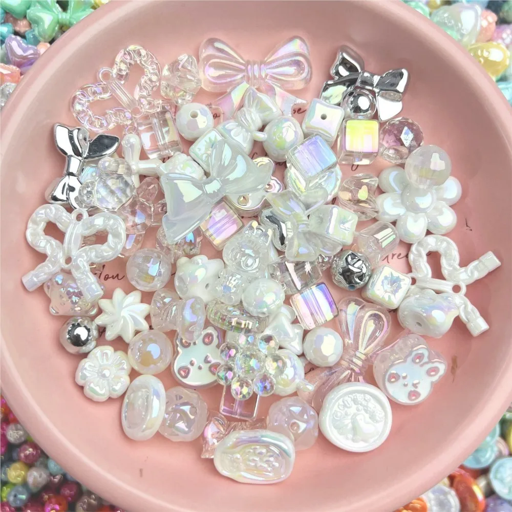 20g Y2K Acrylic Assorted Beads Flower Sweetheart Butterfly Candy