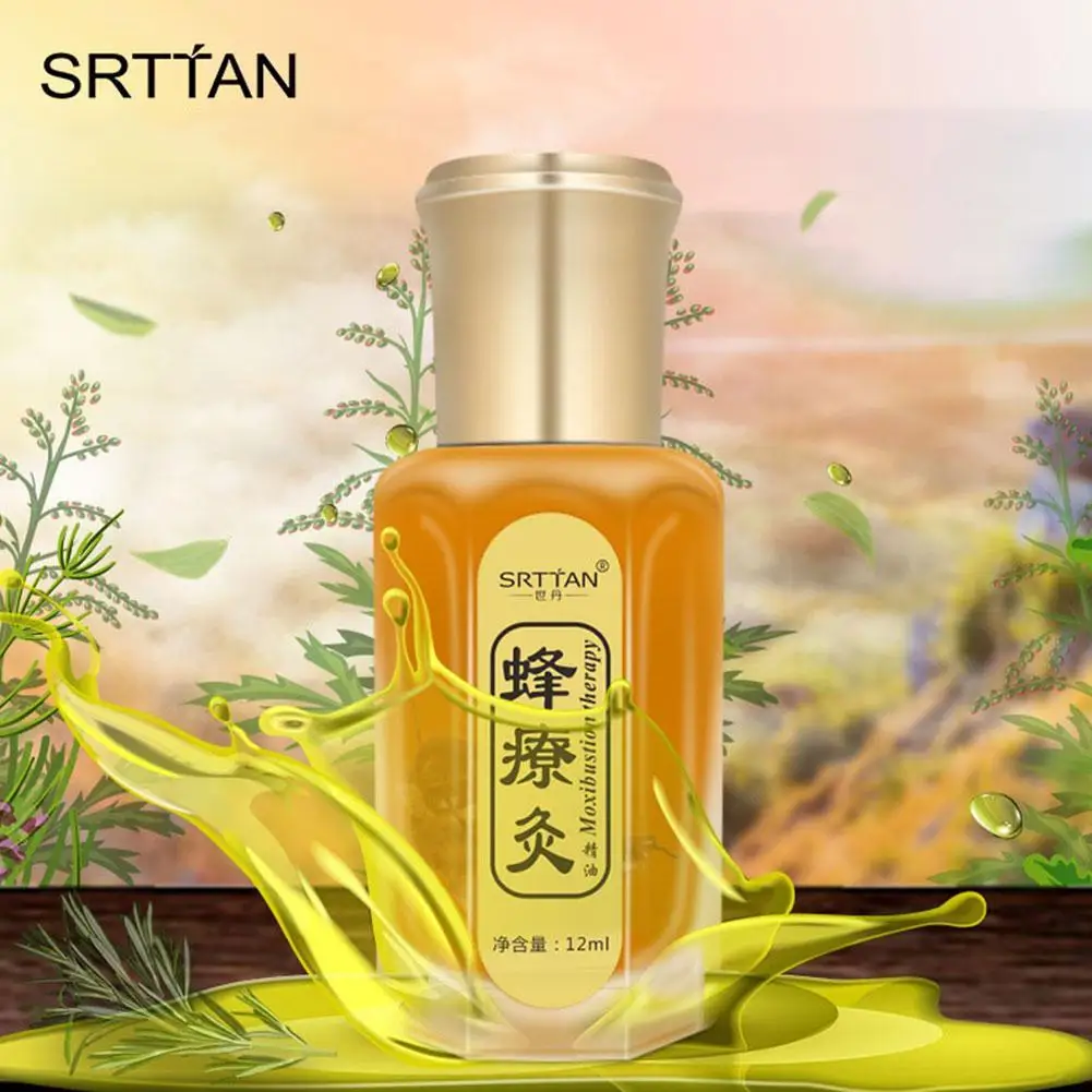 Pain Relief Cream 12ml Chinese Medicine Bee Oil Back Pain Backache Health Care For Joints Pain Waist Foot Relax