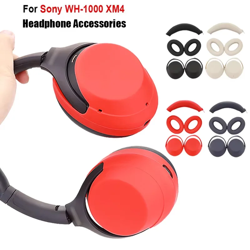 Silicone Protective Headphone Cover and Headband Sleeve