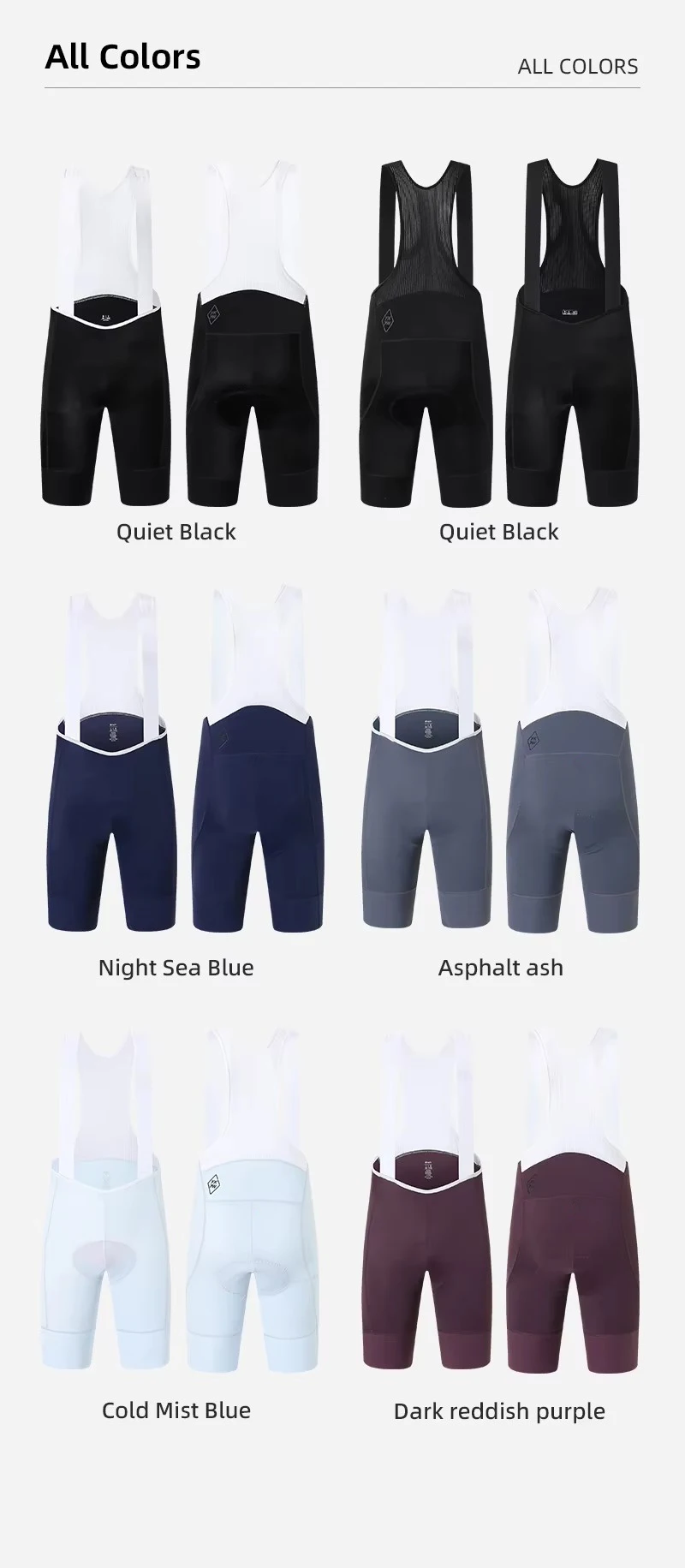 YKYWBIKE Herren Radsport Pro Trägerhose 6 Stunden Fahrt Sommer Atmungsaktive Fahrrad-Tights Belgien Gepolsterte Fahrrad-Trägerhose Italien MITI – Detail 13