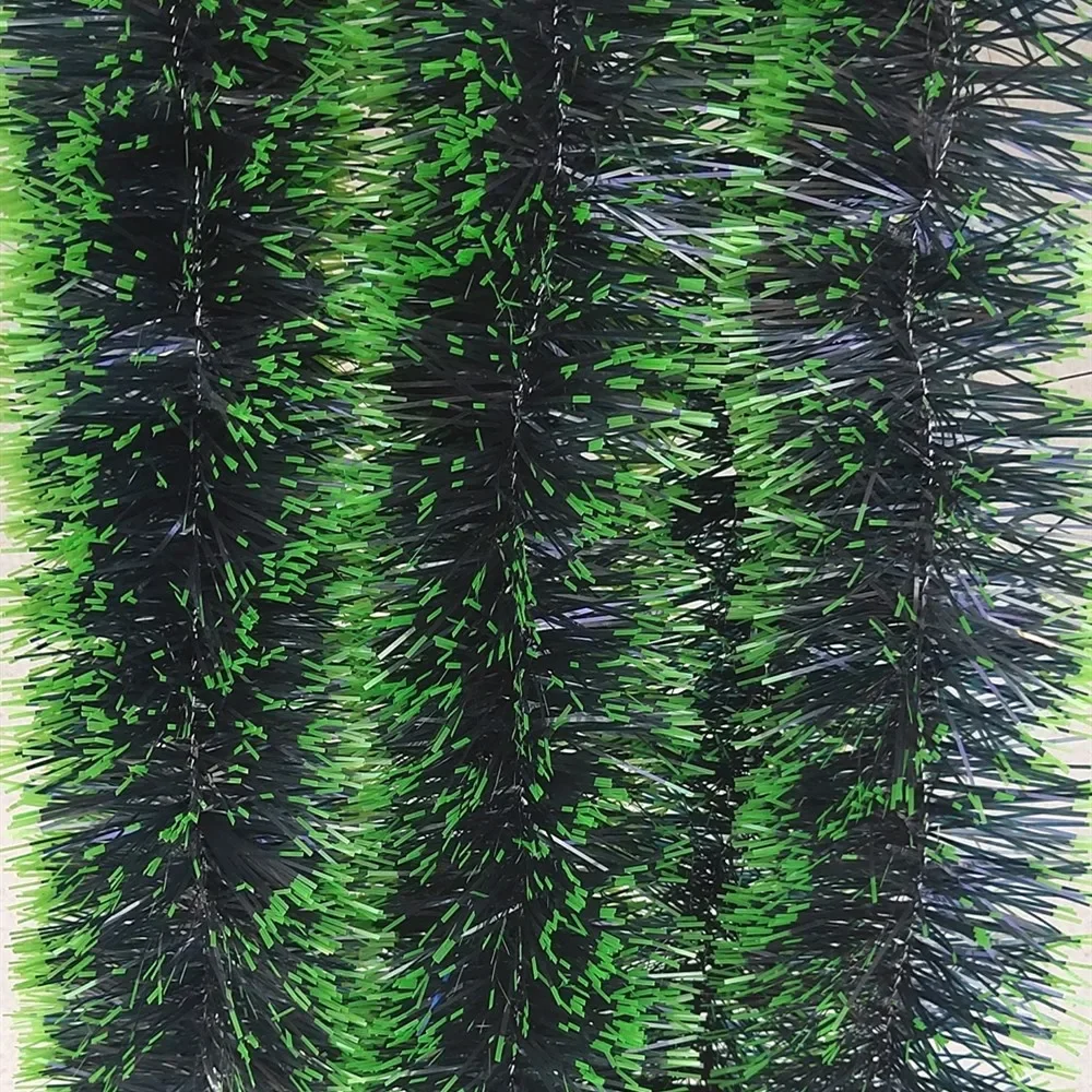 Description Picture 6 of item2M Christmas Party Wall Door Decor Christmas Tree Ornaments Tinsel Strips Christmas Pendant & Drop Ornaments Party Supplies