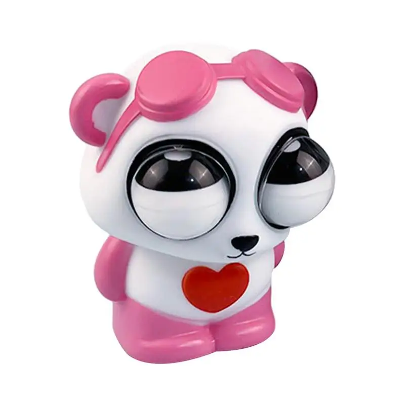 

Popping Eyes Panda Squeeze Toy Cute Sensory Squeeze Toy Pinch Soft Mochi Toys For Stress Relief Christmas Halloween Gift For