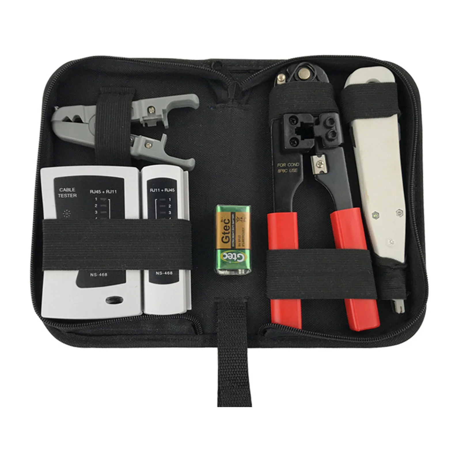 

6pcs Cabling Network Kit Set Network Cable Clamp Network Line Computer Room