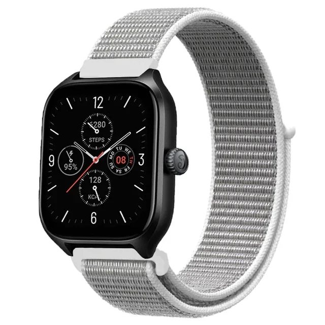 Durable Nylon Smartwatch Band, 20mm & 22mm