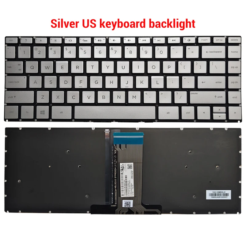 silver US backlit