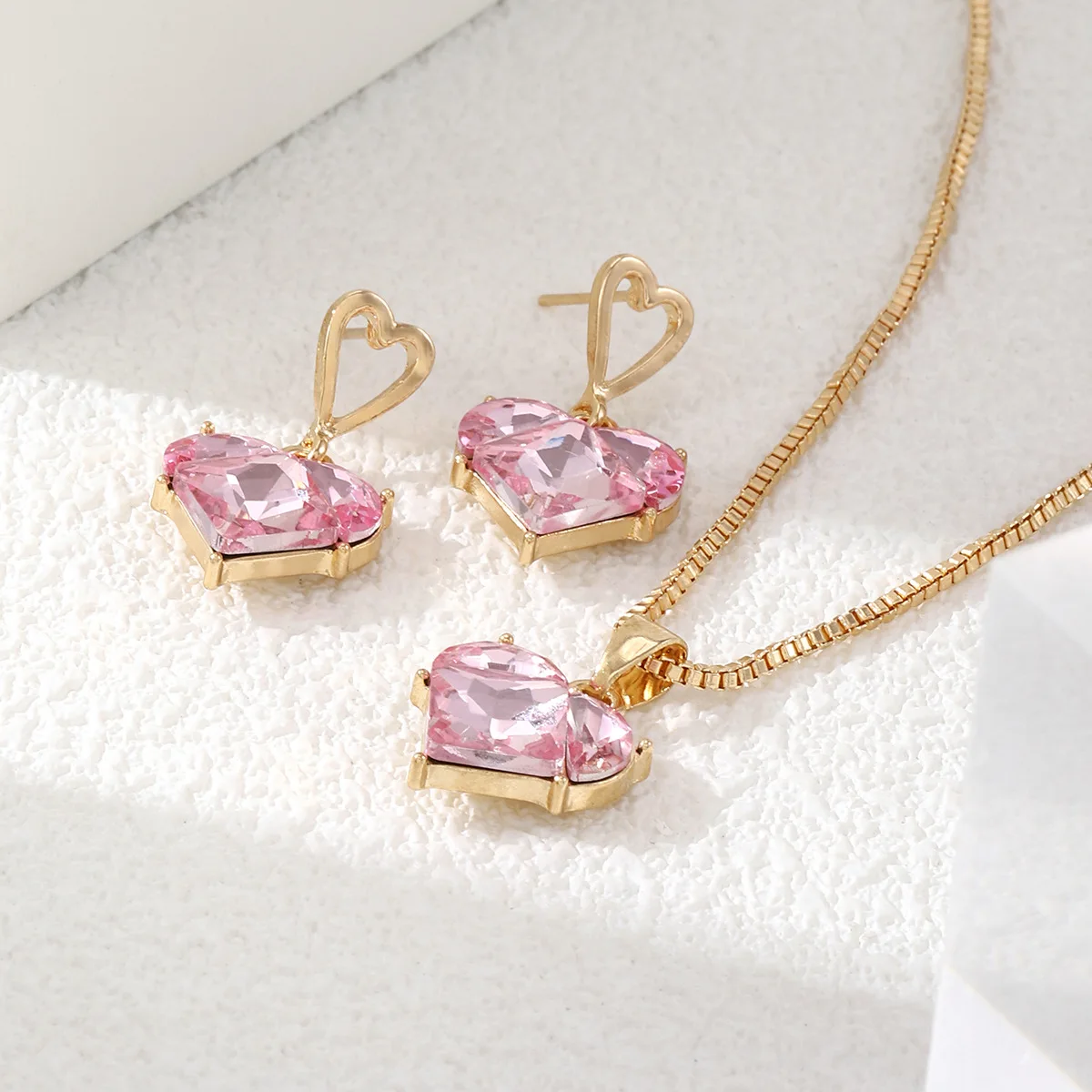 Jewelry Sets Necklace and Earrings for Bride