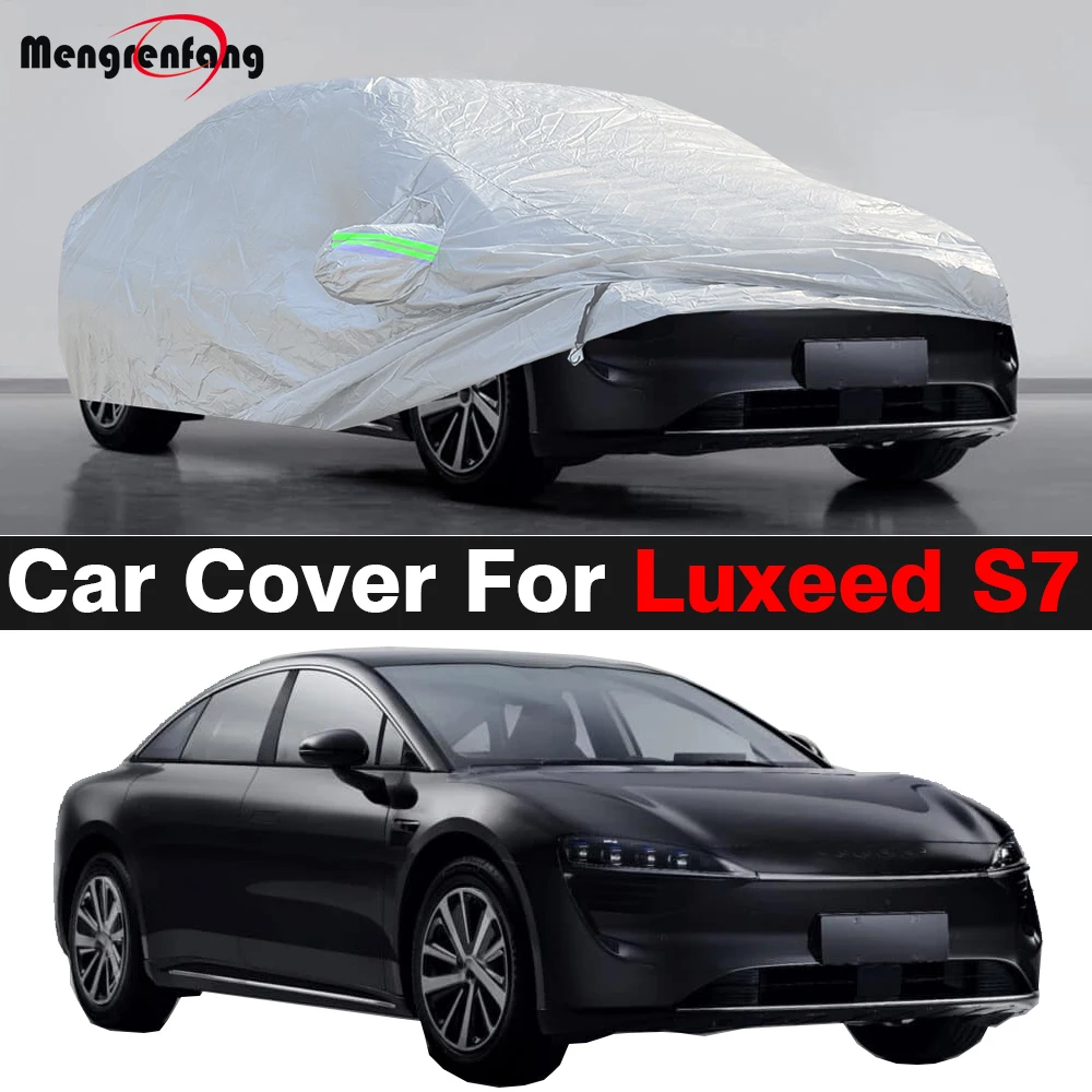 

Автомобильный чехол для Luxeed S7 2022-2025, автомобильный уличный чехол с защитой от уф, солнца, дождя, снега, царапин, пыленепроницаемый