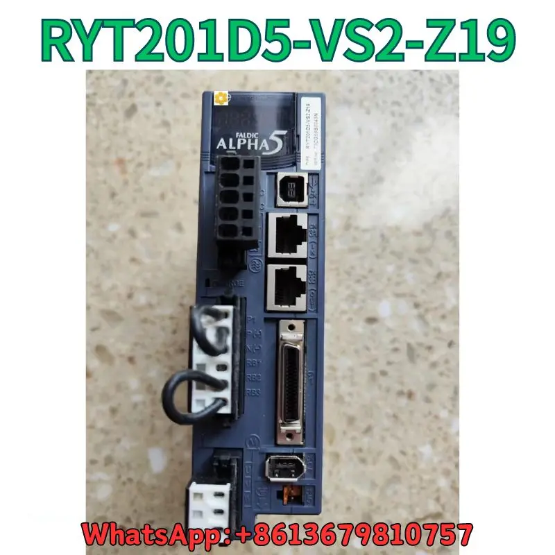 

Used Servo driver RYT201D5-VS2-Z19 test OK Fast Shipping