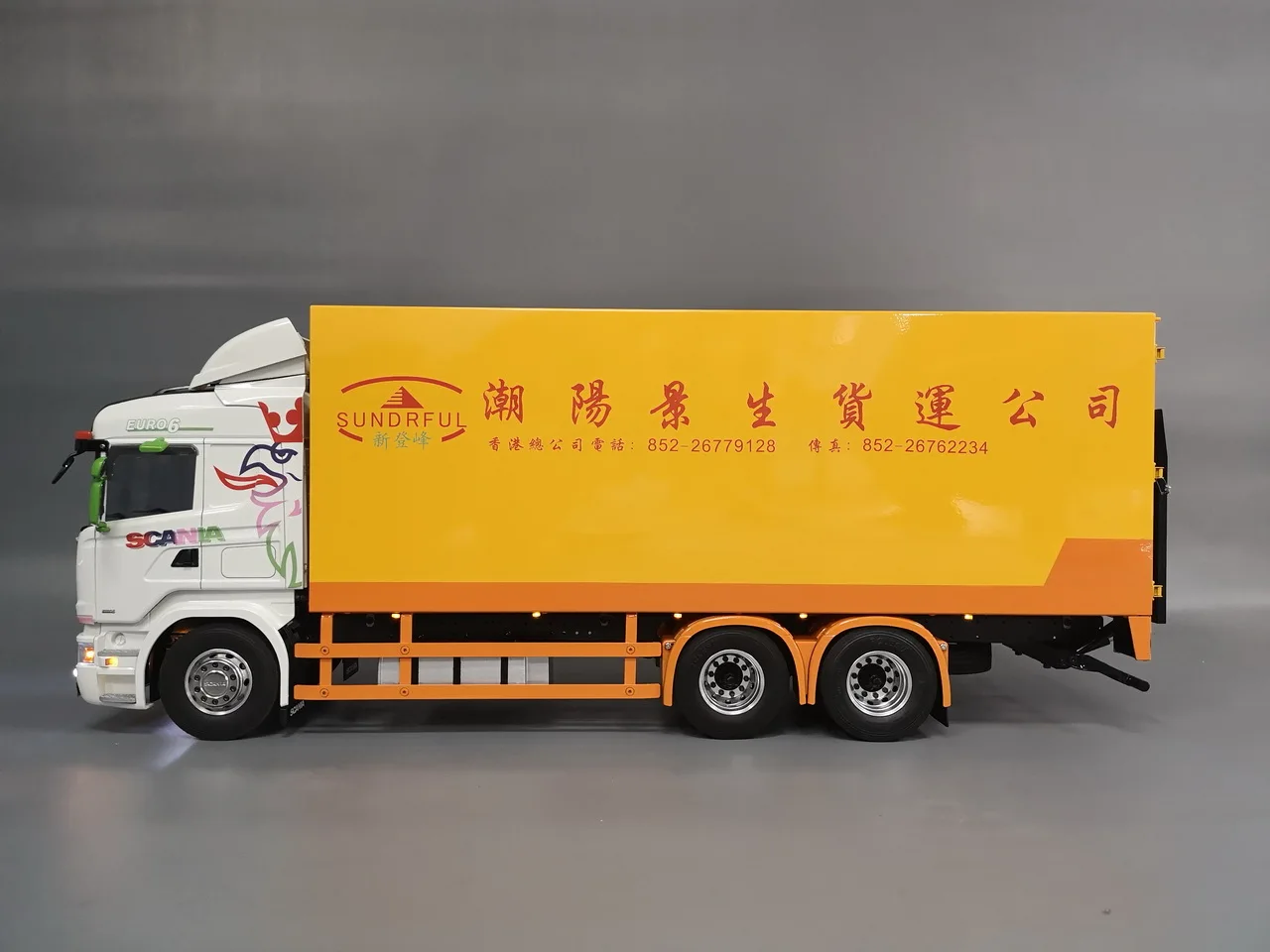Ganzmetall-Schrankfachbehälter für 1:14 Tamiya RC Truck Trailer Kipper Scania MAN Benz Actros Volvo Car Diy Parts – Detail 8