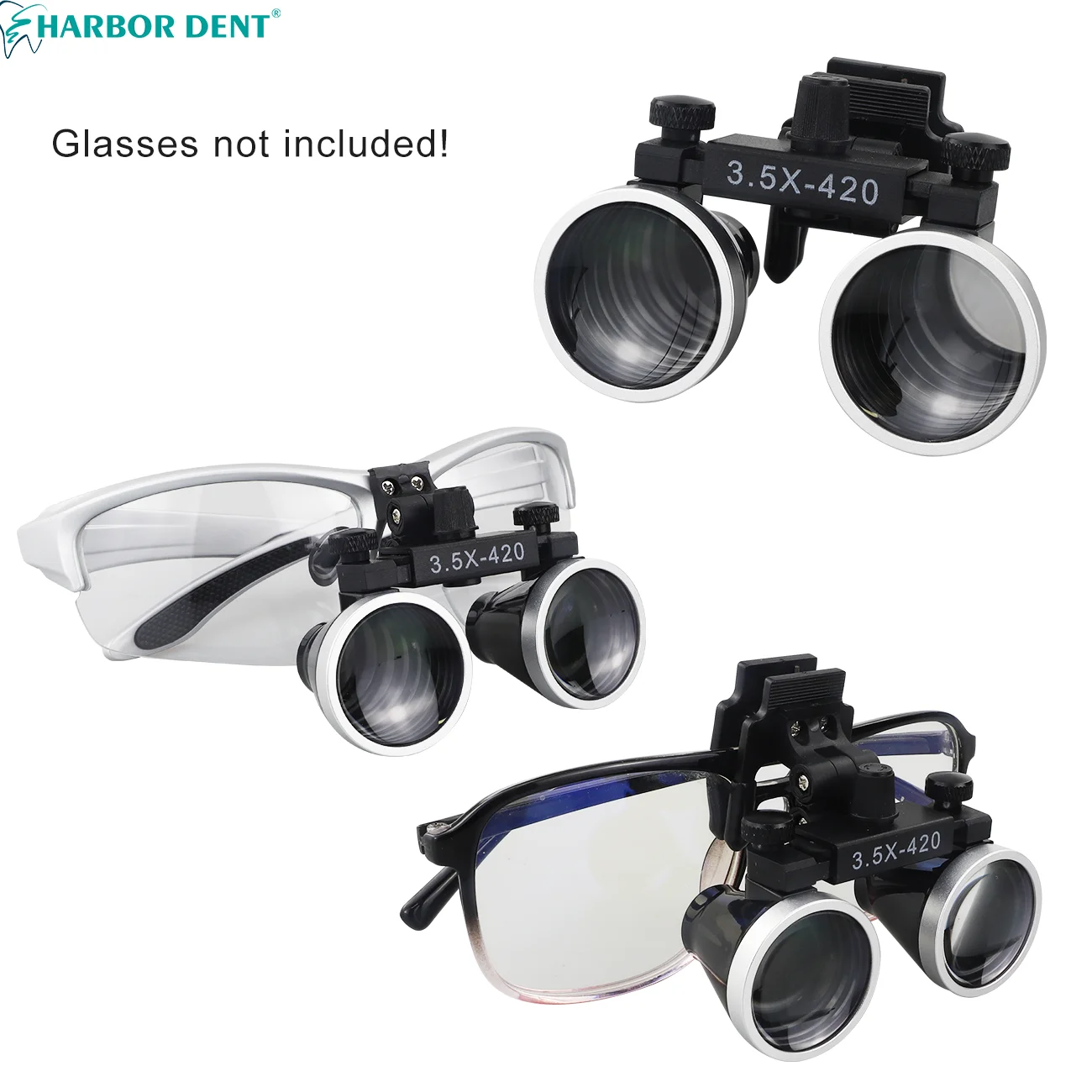 Adjustable Magnifying Glass Binocular Dental Loupes
