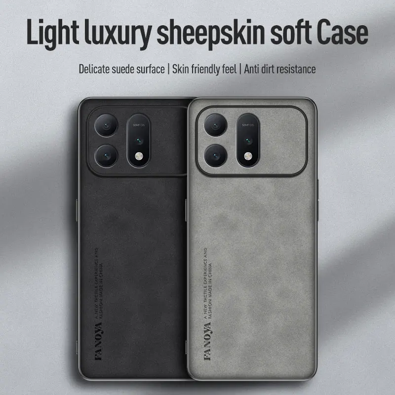 Luxury Sheepskin Leather Protective Back Case