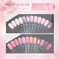 Collection de vernis gel rose Vendeeni à haute pigmentation, 24 couleurs, 15 ml, gel UV, sans TPO, sans HEMA, ensemble de vernis à ongles en gel personnalisé OEM 3