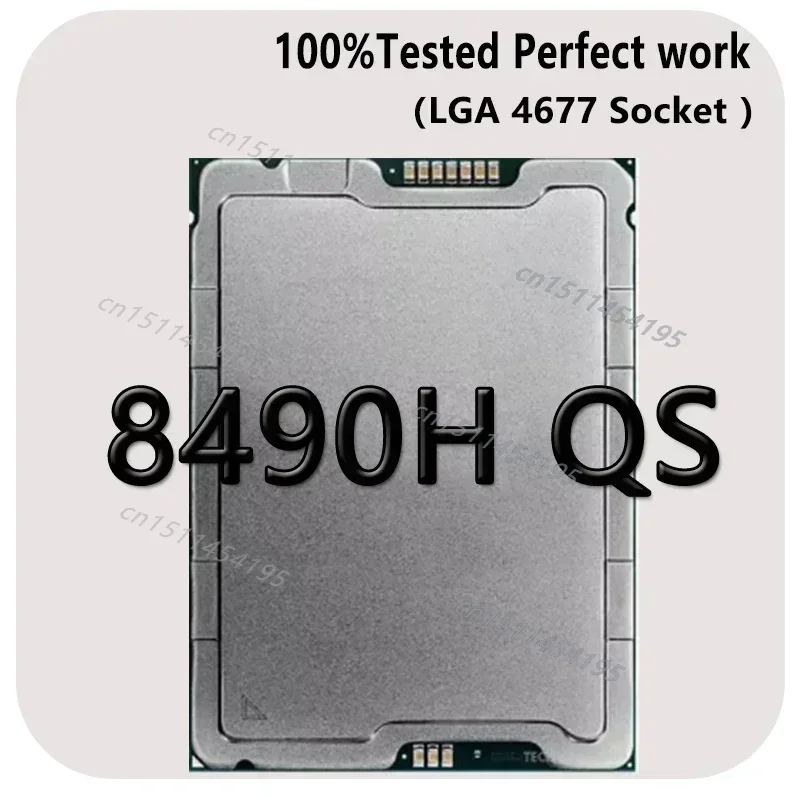 고품질 Xeon 8490H QS 112.5MB 1.9GHZ 60코어/120스레드 350W LGA4677 C741 Ms73-hb1 마더보드 테스트