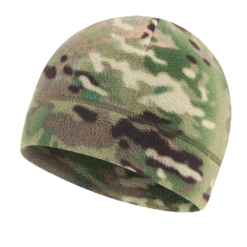 LazyZoom Ruidong Autumn Winter Cycling Fleece Cap Outdoor Cold-Proof Headgear Helmet Liner Windproof Mask Breathable Thermal Hat_voghion.com