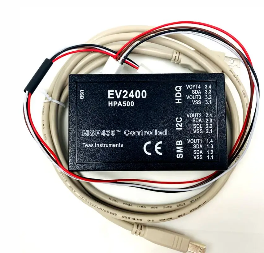 

Последняя версия EV2400 TI HPA500 Bqstudio отладчик БПЛА инструмент для технического обслуживания аккумулятора Обнаружение цепи датчика батареи SMBus заменить EV2300
