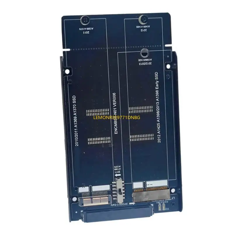 D7YC M.2 Hard Disk to 22Pin Converter 6Gbps Transfer Rate Adapter Reader Metal Tray Card