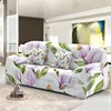 Magnolia Flowers Print Sofa Cover 1/2/3/4 Seater Stretch Slipcover For Living Room Washable Elastic Corner Couch Covers 3