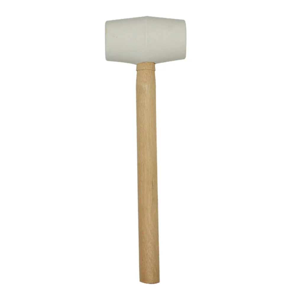 

Natural Rubber Rubber Hammer Household Cleaning Tools Home Decoration Light Brightness Quantity Pc Wood Handle