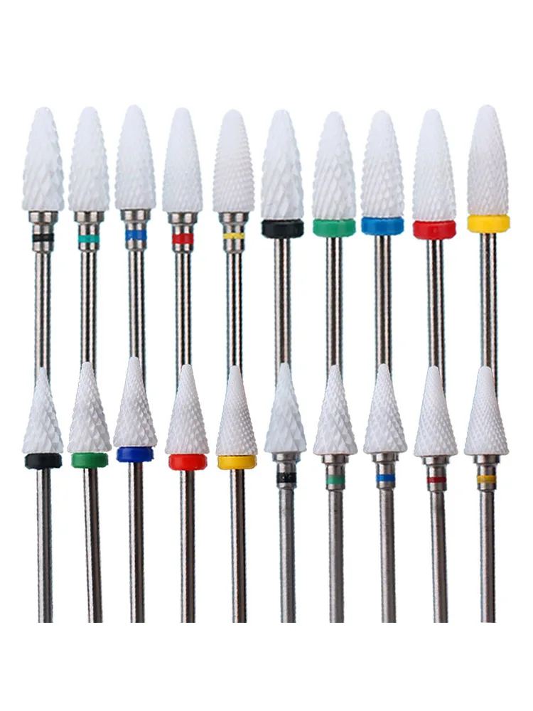 Nail Drill Bit 1pc Ceramic For Electric Manicure Machine