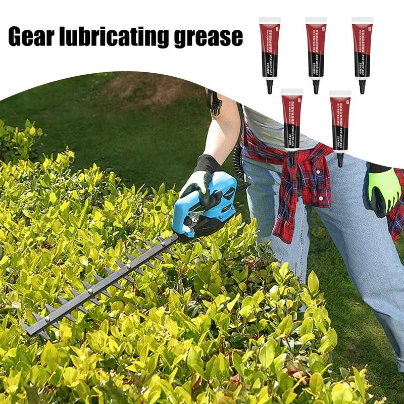 Lawn Mower Grease Gear Grease Multi-Function Lubricant Long-Lasting Refueling Nozzle Thread Design For Hedge Trimmers Tea
