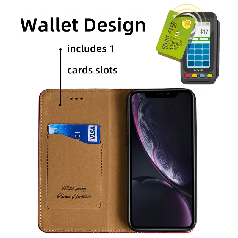 Leather Phone Book Cover Case