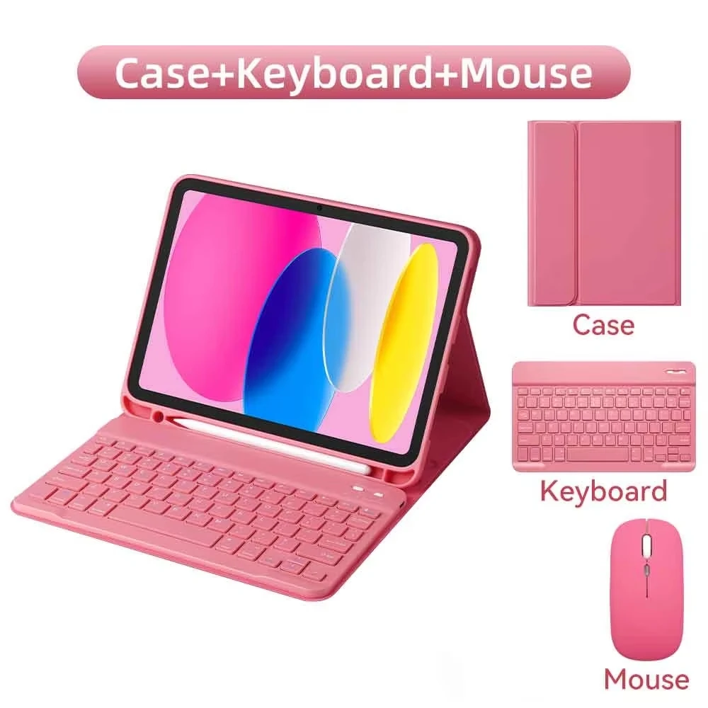 iPad Case with Pen Holder and Keyboard