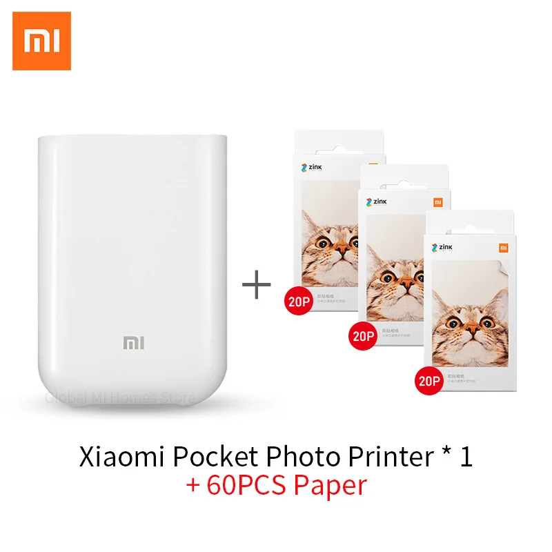 Xiaomi Ar Printer 300dpi Portable Photo Mini Pocket Condividi Diy 500mah  Picture Pocket Printer Lavora Con Mijia - Forniture Per Ufficio E Scuola -  Temu Italy