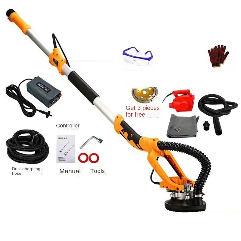 Low price wall mill rough planer brushless wall mill 2.2M grinding and polishing machine long rod with self-priming