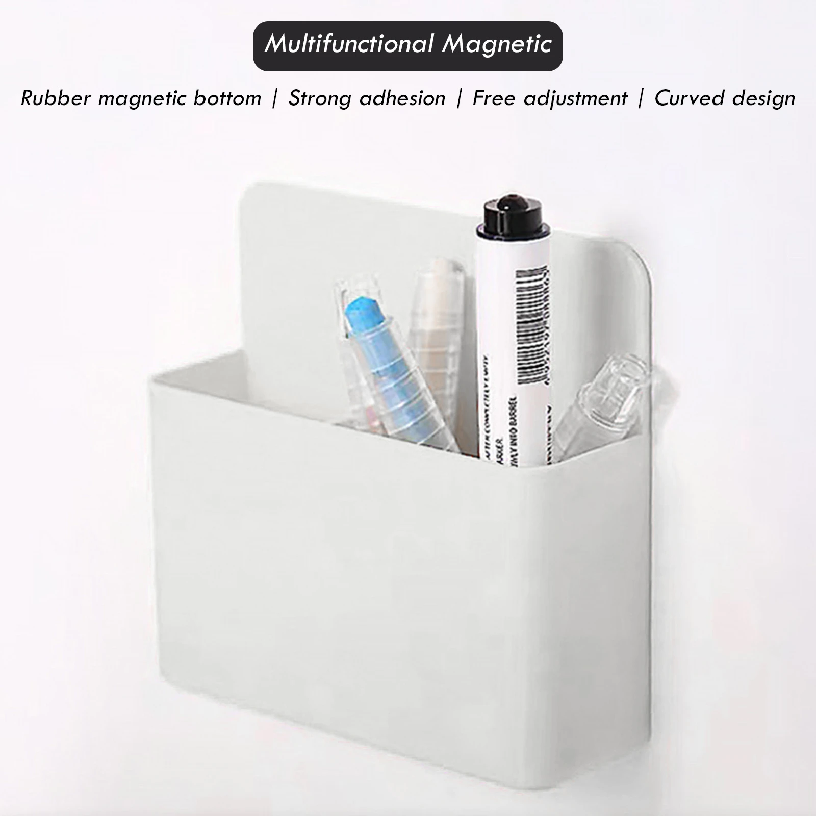 Soporte magnético marcador de borrado en seco, organizador de almacenamiento duradero desmontable, para pizarra blanca, de lápiz, | - AliExpress