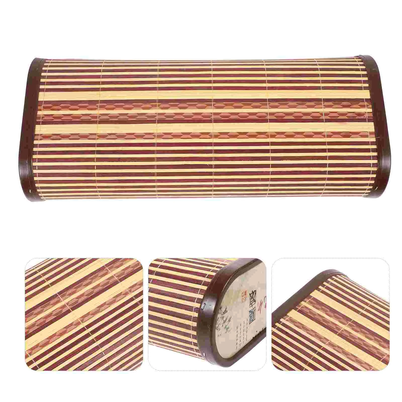 

Japanese Style Rattan Bed Pillow Bamboo Headrest Pillow Neck Pillow Support Cervical Pillow Summer Cooling Pillow Massage