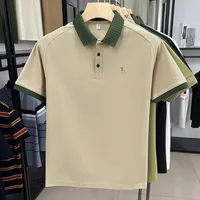 Polo à manches courtes pour homme de marque de luxe, tendance estivale, best-seller, avec broderie originale de chien, haut de boutique, T-shirt décontracté de golf 6
