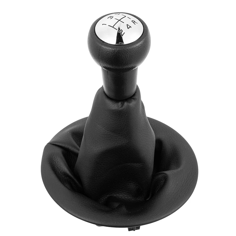 Levierpommeaux,Levier de changement de vitesse en cuir PU, pour Peugeot Partner 2008, pour