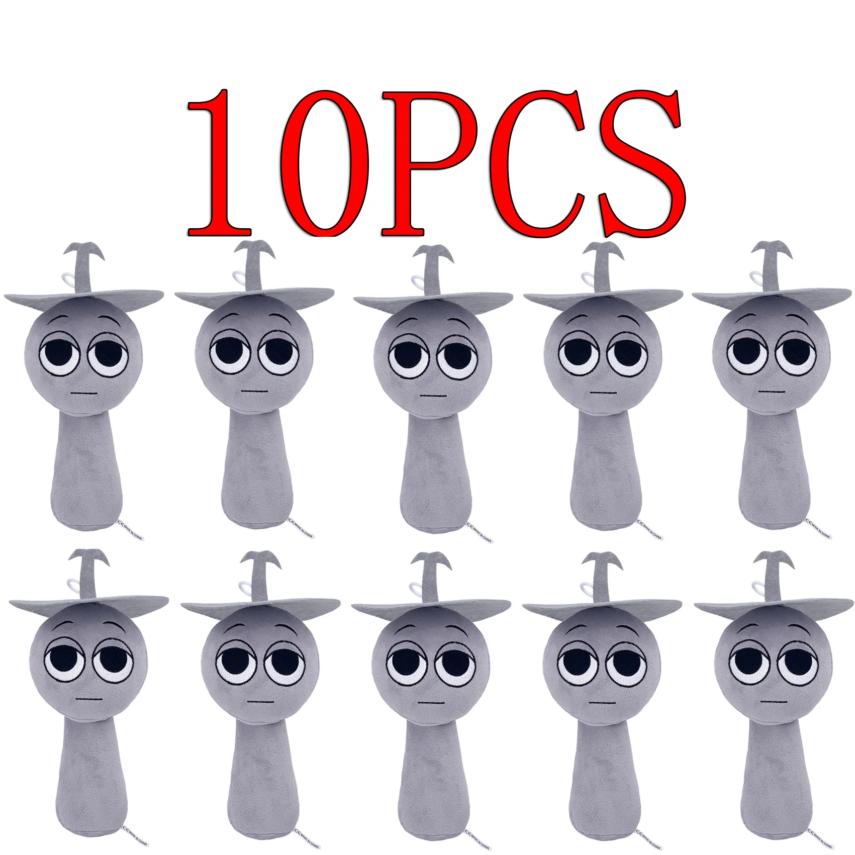 10PCS Sprunki Plush Stuffed Dolls Game Toys Cartoon Cute Soft Stuffed Incredibox Pillow Toy Kids Birthday Christmas Gifts