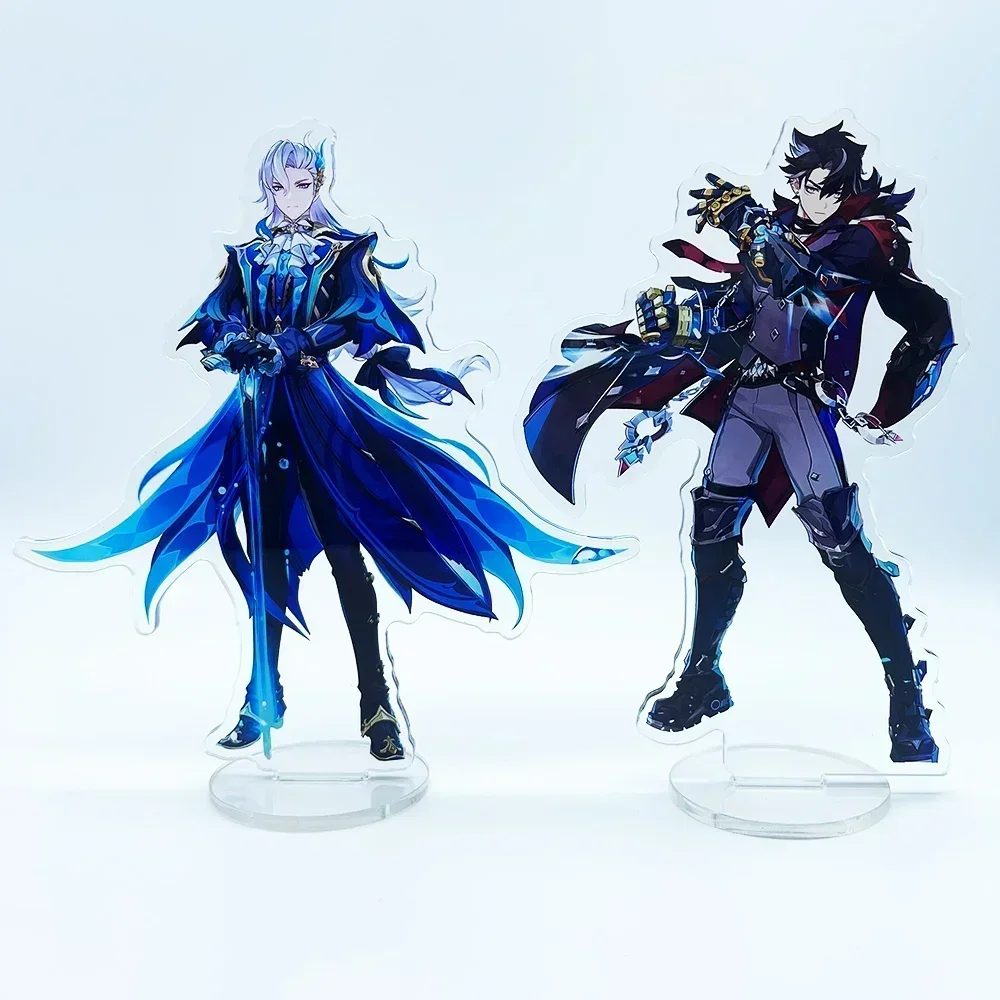 Game Impact Furina Navia Neuvillette Wriothesley Beelzebul Zhongli Anime Yoimiya Lyney Acrylic Stand Model Desk Decor Standing