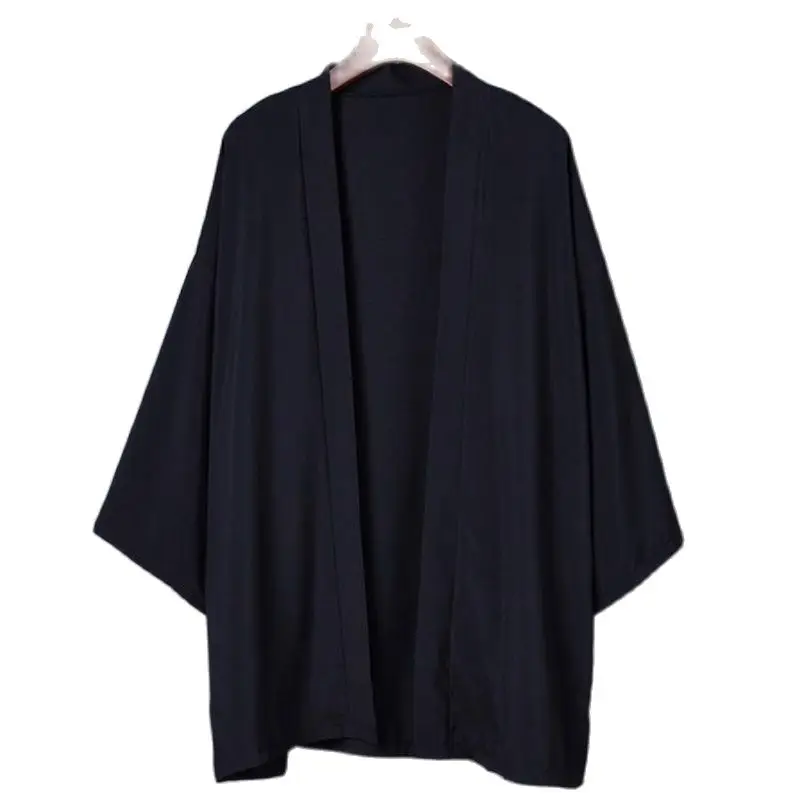 Women and men Japanese obi male yukata Kimono cardigan men's haori Japanese samurai clothing traditional clothing