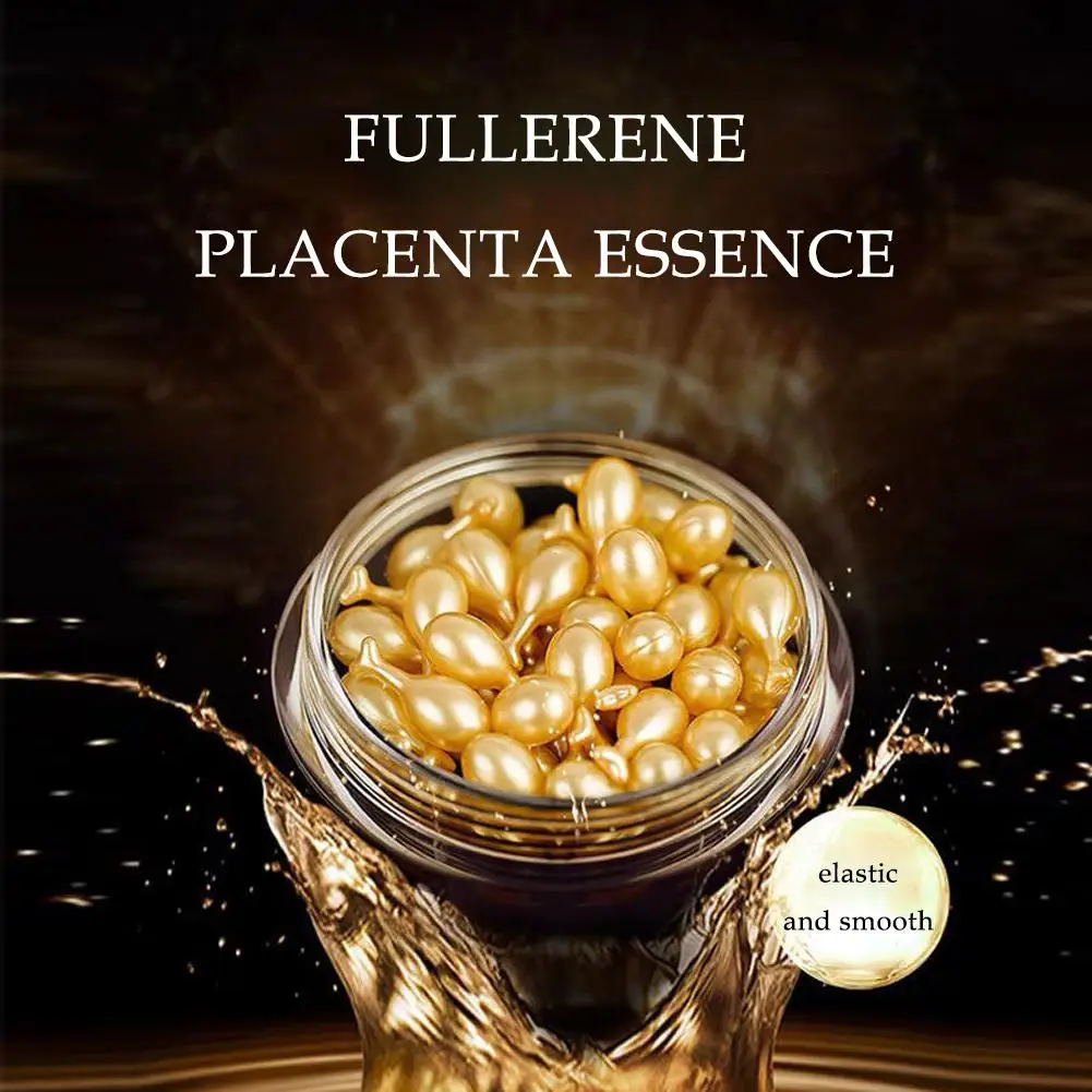 2pcs Sheep Placenta Essence Fullerene Sheep Placenta Collagen Cream Intensive Facial Moisturizing Platinum Liquid Placenta