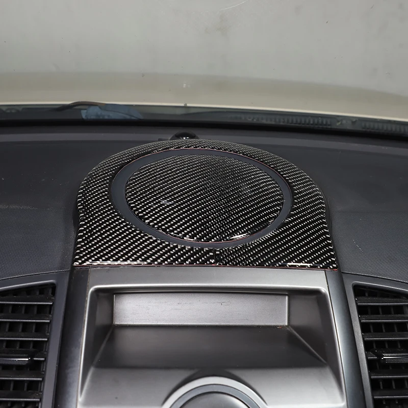 

For Kia Soul AM 2009 2010 2011 2012 2013 soft carbon fiber car dashboard panel cover Trim sticker car accessories