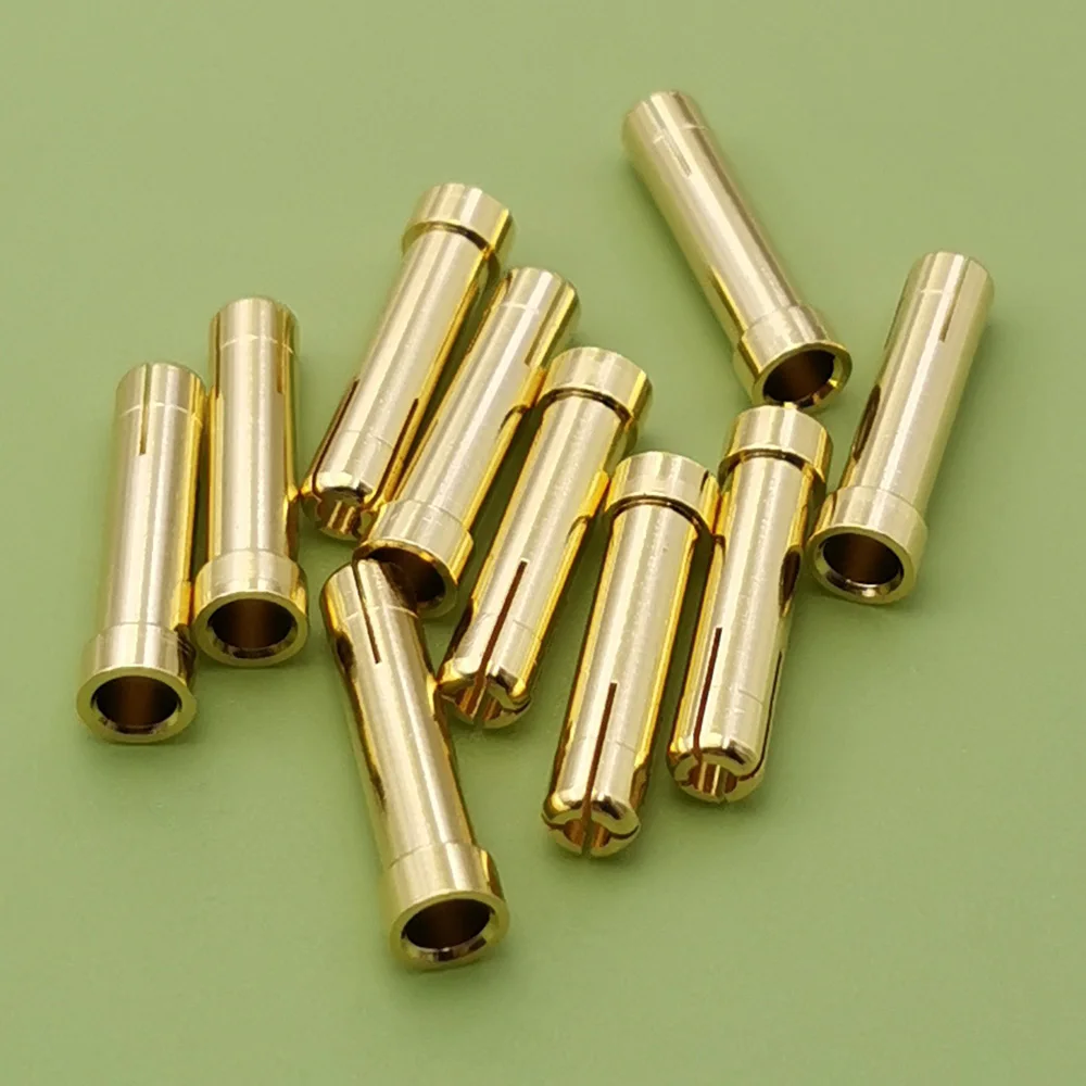 Lot de 10 connecteurs banane 4mm à 5mm pour batterie drone RC