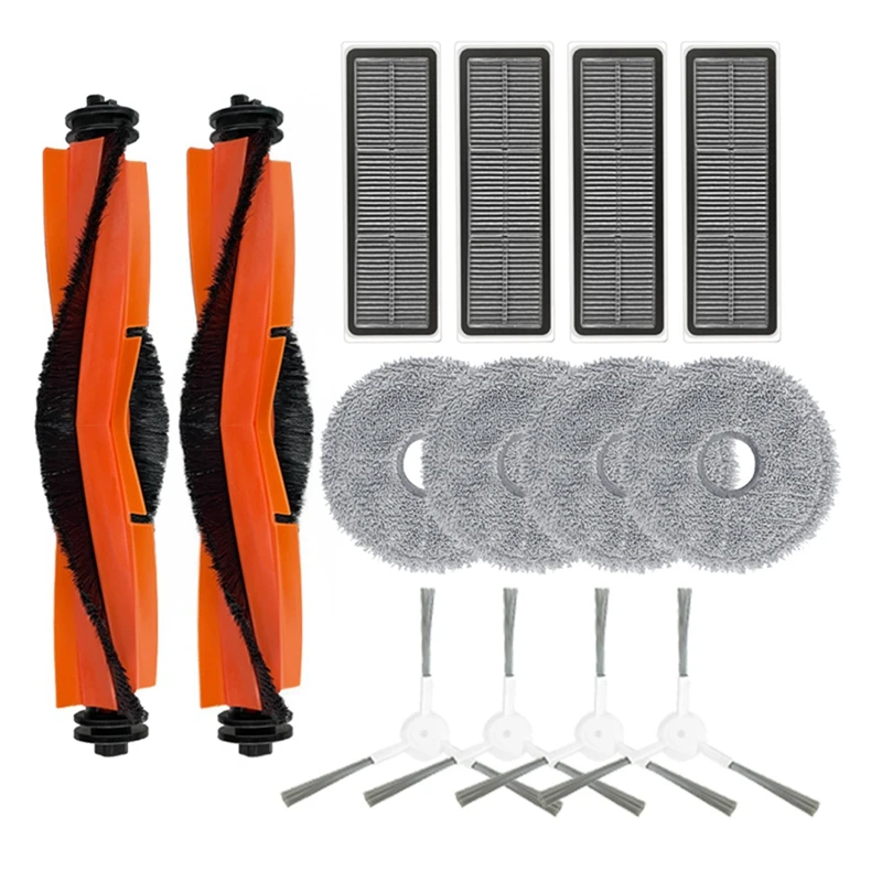 

Запчасти для Dreame W20 Pro Ultra RLW32LE, основная боковая щетка, фильтр НЕРА, насадка на швабру